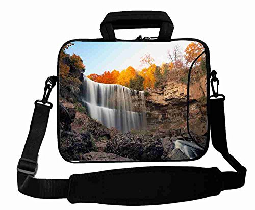 Cool Print Custom ( Landscapes waterfall websters falls USA ) Laptop Bag Suitalbe Lady's (15"15.4"15.6") For Macbook Pro Lenovo ThinkPad ASUS Apple DELL acer HP Microsoft SAMSUNG TOSHIBA - CB-15-21945