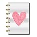 Create365 The Happy Planner Mini Blush Crush, Pink Heart, 12 Month January-December 2018, Dated