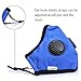 Anti Pollution Mask Washable Dust Mask Unisex Cotton Mouth Respirator Muffle with Adjustable Straps PM 2.5 Anti Pollution for Allergy / Asthma / Travel / Cycling