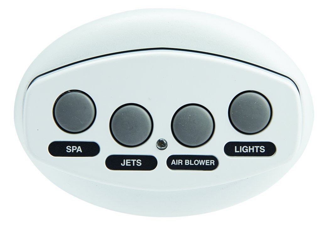 Photo 1 of Pentair 521885 iS4 Four-Function Spa-Side Remote, White, 100 Foot Cord, Compatible With IntelliTouch & EasyTouch