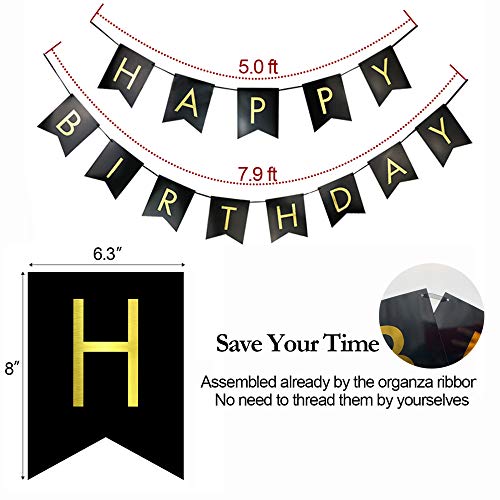 60th Birthday Decorations Kit For Men Women 60 Years Old