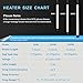 Hygger Submersible Aquarium Heater, Adjustable Fish Tank Heater Compact Reliable Betta Heater, Heat-Resistant Milky Quartz Made, with External Temp Controller, 50W/100W/300W, 7-60 Gallon (300W)