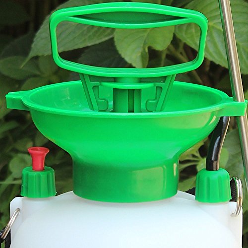iLOT Pump Up Sprayer with Funnel and Shoulder Strap in Lawn and Garden(1.3Gallon)