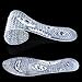 Healifty Insoles Magnetic Massage Shoe Insert Foot Insole Cuttable Gel Pads