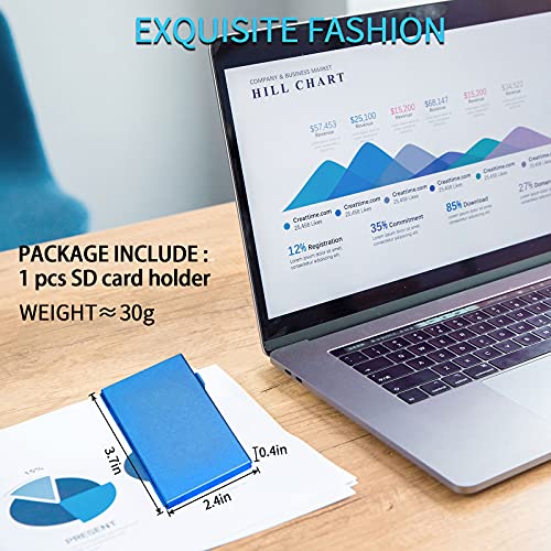 SD Card Holder, SD Card Case, LUXVRANG CF Memory Card Holder Case