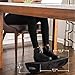 Modevate Ergonomic Desk Foot Rest Cushion for Office or Home, Black, MO-001