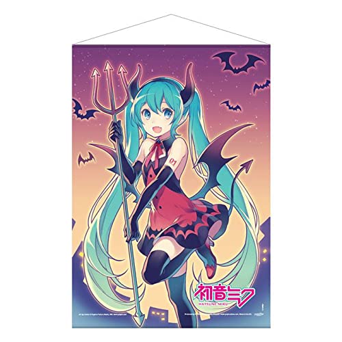 Hatsune Miku Halloween Wall Scroll / Tapestry
