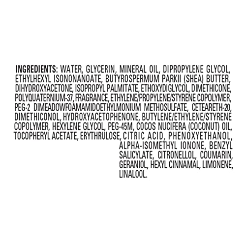 JERGENS NATURAL GLOW IN SHOWER LOTION, SELF TANNER FOR FAIR TO MEDIUM SKIN TONE, SUNLESS TANNING WET SKIN LOTION FOR GRADUAL, FLAWLESS COLOR, 7.5 OUNCE (PACKAGING MAY VARY)
