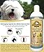 Dog Whitening Shampoo– for Dogs with White Light Colored Hair Coat Fur–White Haired Pets Shampoo for Itching Dry Sensitive Skin. Non Toxic Formula