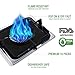 Stove Burner Covers, Gas Stove Cover, Gas Range Protectors, 10-Pack Black Stovetop Burner Liner Cover, 0.2 mm Non-stick, Reusable, Fast clean 10 Pack Heat Resistant (10.6