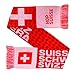 Switzerland Soccer Knit Scarf