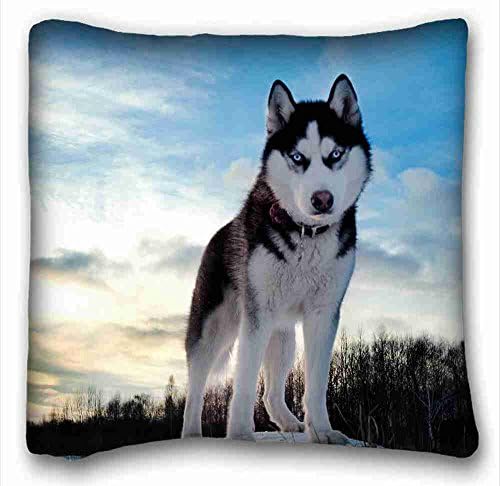 Custom Cotton & Polyester Soft Animal Custom Zippered Pillow Case 16x16 inches(one sides) from Surprise you suitable for Twin-bed