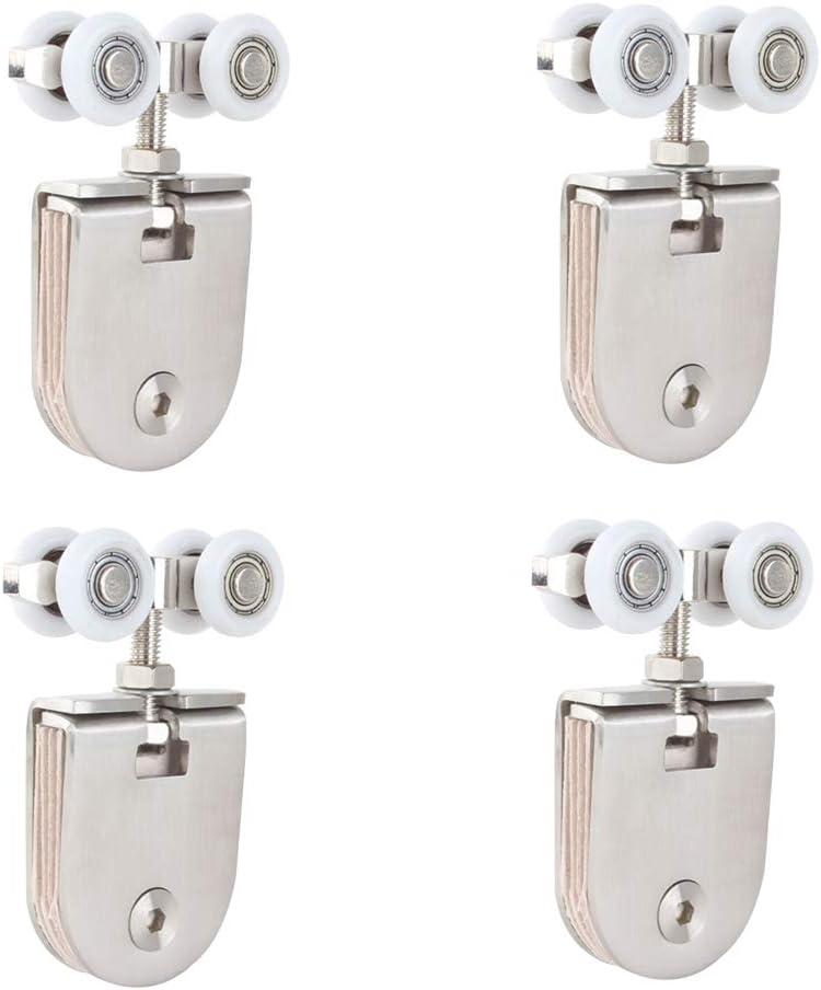 Bathroom Sliding Door Pulley, Frameless Glass Door Moving Pulley