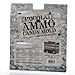 Chocolate Candy Bullet Mold - This plastic candy bullet mold makes 20 bullets. Flat on one side so you can display them or refill your favorite chocolate ammo tin. Make Jello or ice cube bullets.