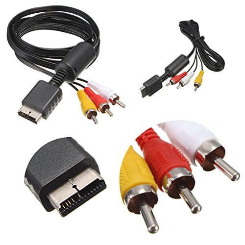 ILS - Audio Video AV Cable Wire to 3 RCA TV Lead for Sony Play Station PS2 PS3 - Thumbnail 7