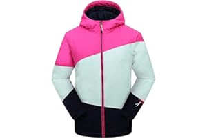 PHIBEE Girls' Sportswear Waterproof Windproof Snowboard Ski Jacket