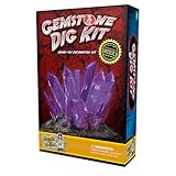 Gemstone Dig Science Kit  Excavate 3 Amazing Crystals