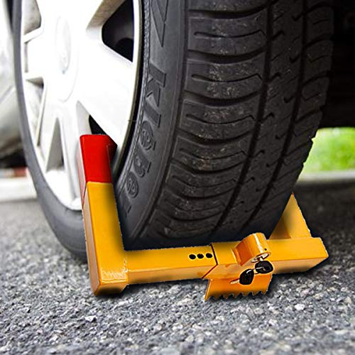 VaygWay Wheel Lock Tire Clamp Car Trailer Wheel Chock LockAnti Theft