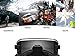 DESTEK V2 Virtual Reality Headset for Immersive 360° 3D Videos/Games in iPhone & Android Smartphones with 4-5.7 inch Screen