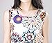 Lookatool 1pc Women Summer Sunflower Beach Mini Dress (M)