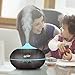 Housmile Essential Oil Diffuser, Aromatherapy Ultrasonic Cool Mist Humidifier Oil Diffuser 7-Color LED Lights & Auto Shut-Off Office Bedside Living Room Spa (300ml,Wood Grain)