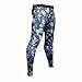 Xtextile Mens Camouflage Sports Compression Tight Leggings (Large, Grey Plaid Camouflage)