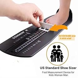 COMMON'H Shoe Sizer Foot Measurement Device Shoe