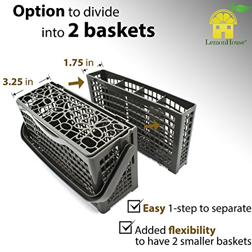 Baskets Dishwasher Silverware Replacement Clean Dishwasher