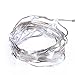 BZONE Cool White LED Fairy Light String Lights, 10FT 30 LED Battery Operated LED Light String Fairy Lights