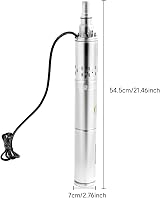 24V 370W Submersible Deep Well Pump Solar Water Pump Irrigation view 2