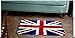 Luxbon Soft Microfiber Non-slip Water-absorbing British Flag England Flag the Union Jack Doormats Entrance Welcome Mat Floor Bathroom Kitchen Indoor Outdoor Home Decodative Rug Mats Carpet-23.6x35.4
