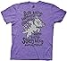 Big Bang Theory Soft Kitty Adult Tee T-Shirt (Medium, Heathered Purple Haze)