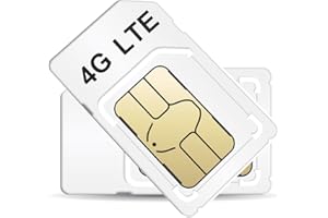 SIMWISER Data Only SIM Card, 3G/4G SIM Card for IoT Devices Security Cameras, Hunting Trail Cameras, GPS Trackers, or Tablets - No Contract, Data Only, No Voice & Text - Free Roaming in 30+ Countries