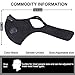 Dust Mask -SleeBas Reusable Breathing Mask Activated Carbon Dustproof Respirator Safety Mask with Extra Carbon N99 Filters for Pollution Pollen Allergy Woodworking,Running,Cycling,Outdoor Activities