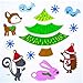 GelGems Woodland Christmas Large Bag Gel Clings
