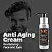 Mens Anti Aging Face Cream 100 Celsius-Produce Noticeable Improvement in 4 Weeks-Mens Face Moisturizer Cream For Face and Eyes w/Avocado,Hydrolyzed Collagen and Panthenol- 100% Organic Extracts.