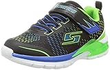 Skechers Kids Erupters II  Lava Arc Light Up Sneaker (Little Kid), Black/Blue/Lime, 11 M US Little Kid