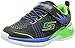 Skechers Kids Erupters II Lava Arc Light up Sneaker (Little Kid),Black/Blue/Lime,