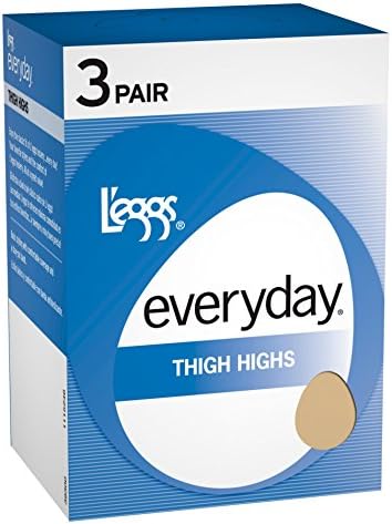 L'eggs Women`s Set of 3 L`eggs Everyday Thigh High ST - Best-Seller!