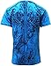 Konflic Men's Cotton Graphic Muscle T-Shirt XL Teal