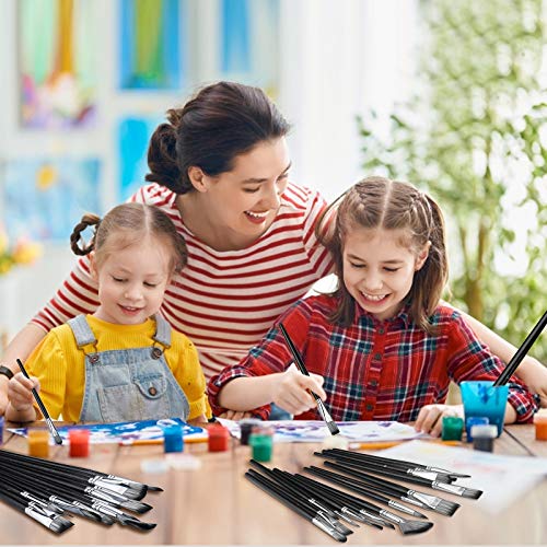 Shiseptic Artist Paint Brushes Set of 15 Different Size AntiShedding