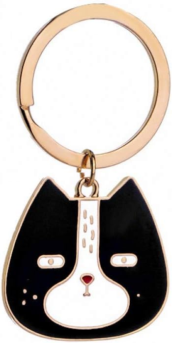 XHYKL Korean version creative fashion pet dog bone key bulldog dog pendant
