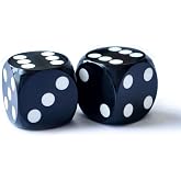 Bescon Professional Precision Casino Dice Round Corner 5/8" (16mm) with Beveled Corner, Without Serial Number