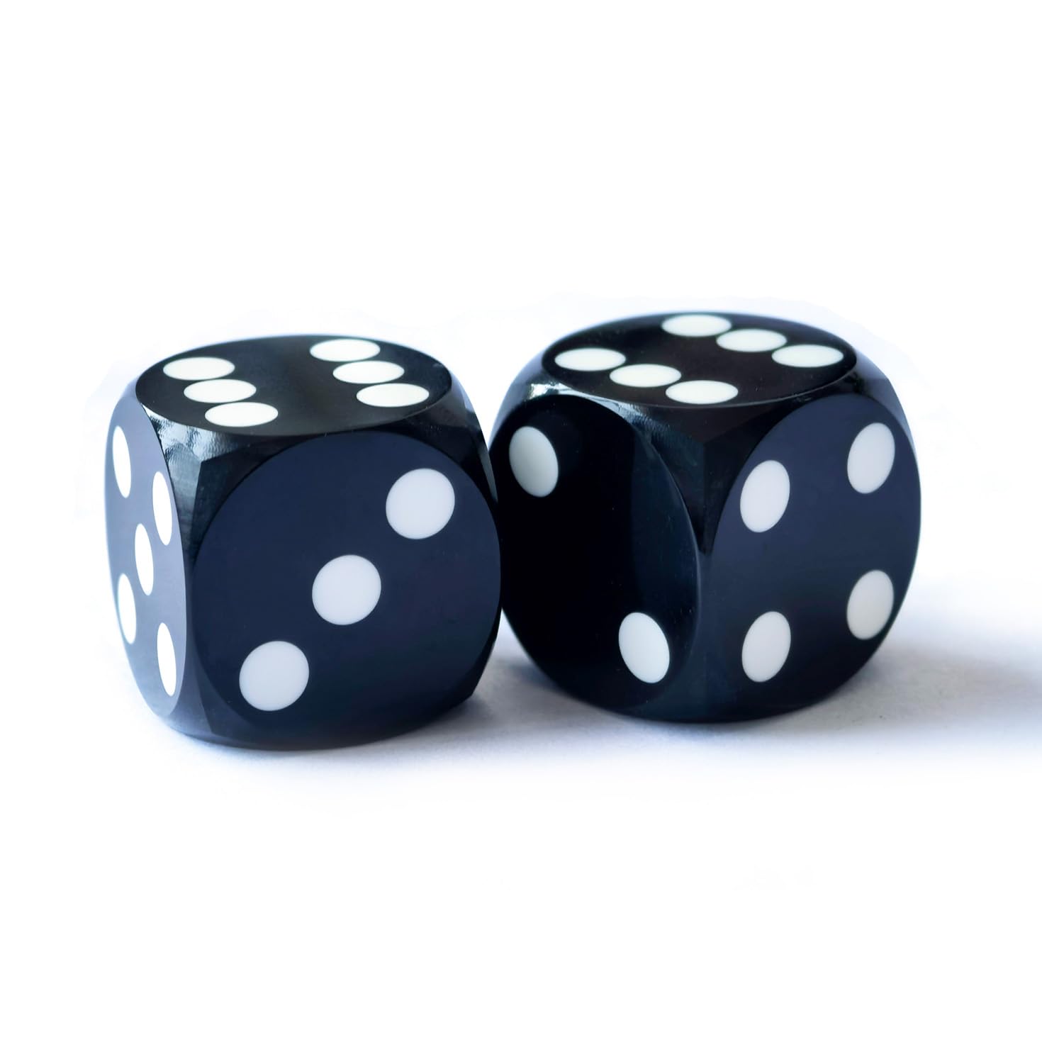 Bescon Professional Precision Casino Dice Round Corner 5/8" (16mm) with Beveled Corner, Without Serial Number