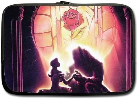 Amazon Co Jp Angelinana美女と野獣disneyカスタムコンピュータバッグノートブックカバーバッグノートpcスリーブケース防水13インチ用twin Sides 服 ファッション小物