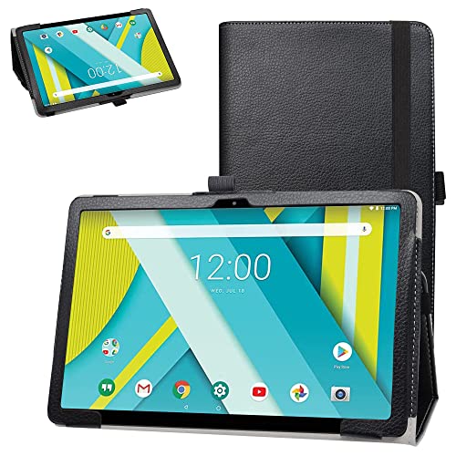 Bige for VASTKING KingPad M10 Case,PU Leather Folio 2-Folding