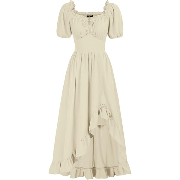 QXQYGRZ Summer Empire Waist Split Midi Corset Dresses A Line Puff Sleeve Sundress Casual Lace Up Dress for Women Going Out Black at Amazon Women's Clothing store QXQYGRZ Summer Empire Waist Split Midi Corset Dresses A Line Puff Sleeve Sundress Casual Lace Up Dress for Women Going Out Black at Amazon Women's Clothing store