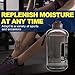 AticaSport Pink Gallon Water Bottle Water Jug Large Sport (2.2L/75 Oz) Leakproof Gym Container Large capacity Drinking Tank