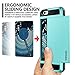 Vofolen Case Shockproof Rubber Bumper Case Anti-Scratches Hard Cover Sky Blue