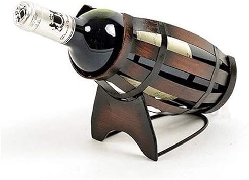 MOGAOK Botella de Vino en Rack Barriles Los titulares del Vino Vino